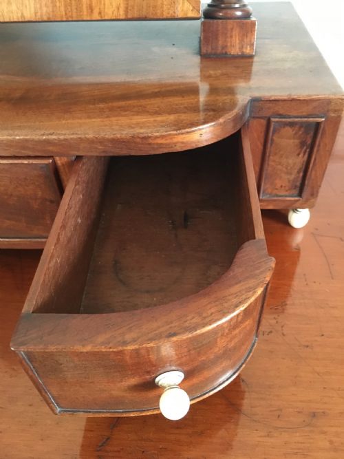 MAHOGANY DRESSING TABLE MIRROR - ADDITIONAL PHOTO 10
