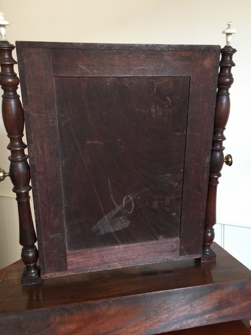 MAHOGANY DRESSING TABLE MIRROR - ADDITIONAL PHOTO 13