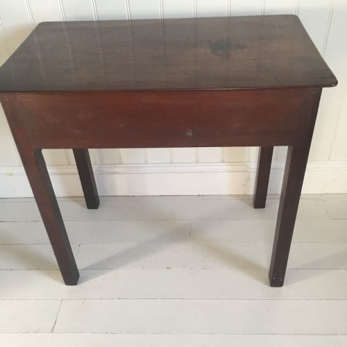 GEORGIAN MAHOGANY LOWBOY SIDE TABLE - ADDITIONAL PHOTO 8