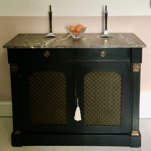 19TH CENTURY PAINTED CHIFFONIER SIDEBOARD - ADDITIONAL PHOTO 1