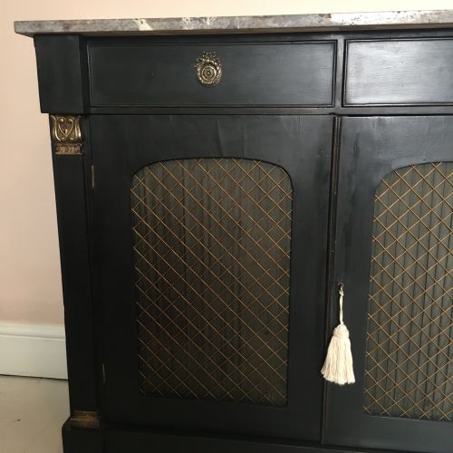 19TH CENTURY PAINTED CHIFFONIER SIDEBOARD - ADDITIONAL PHOTO 7