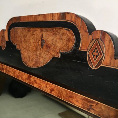 19TH CENTURY AESTHETIC OVERMANTLE MIRROR - ADDITIONAL PHOTO 1