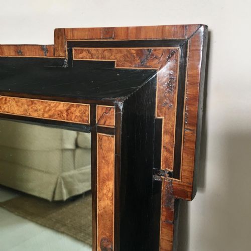 19TH CENTURY AESTHETIC OVERMANTLE MIRROR - ADDITIONAL PHOTO 2