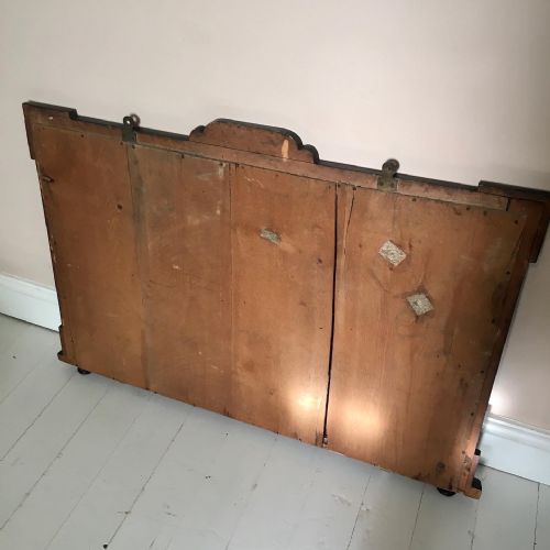 19TH CENTURY AESTHETIC OVERMANTLE MIRROR - ADDITIONAL PHOTO 3