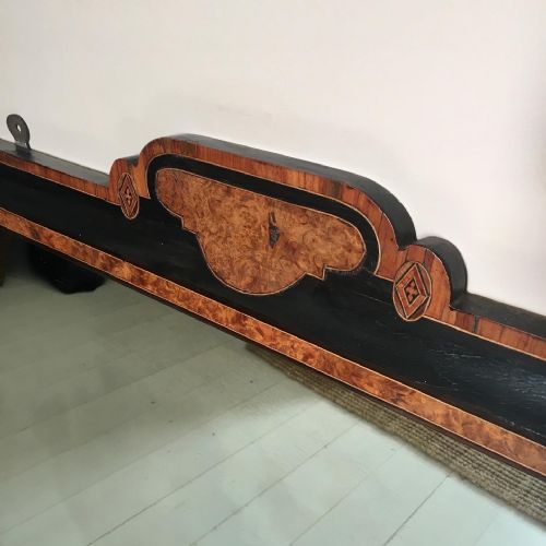 19TH CENTURY AESTHETIC OVERMANTLE MIRROR - ADDITIONAL PHOTO 5