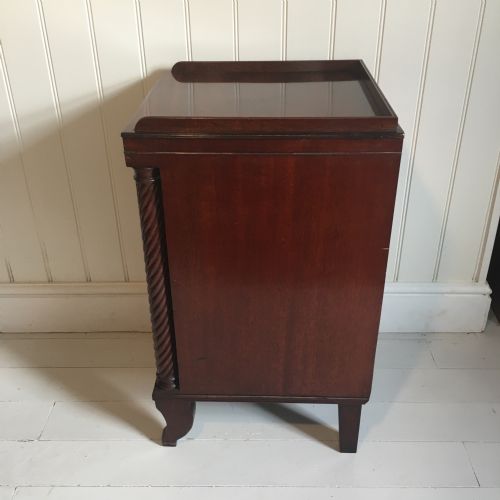 19TH CENTURY MAHOGANY BEDSIDE CUPBOARDS - ADDITIONAL PHOTO 9