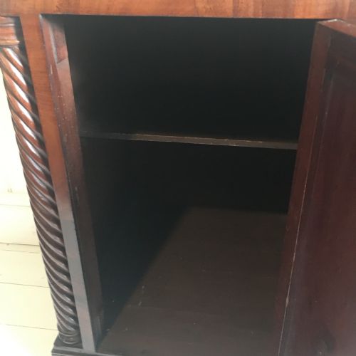 19TH CENTURY MAHOGANY BEDSIDE CUPBOARDS - ADDITIONAL PHOTO 11
