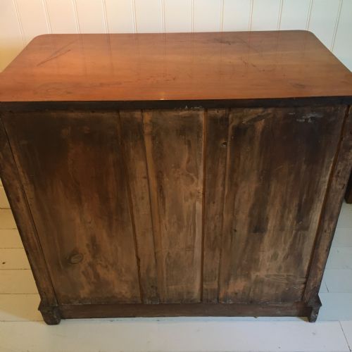 VICTORIAN SATIN BIRCH CHEST OF DRAWERS - ADDITIONAL PHOTO 12