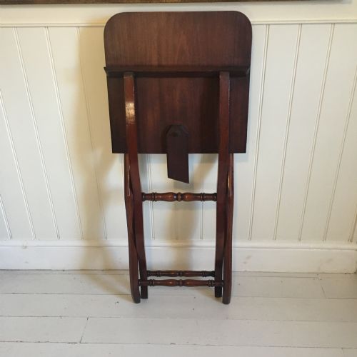19TH CENTURY MAHOGANY CAMPAIGN COACHING TABLE - ADDITIONAL PHOTO 6