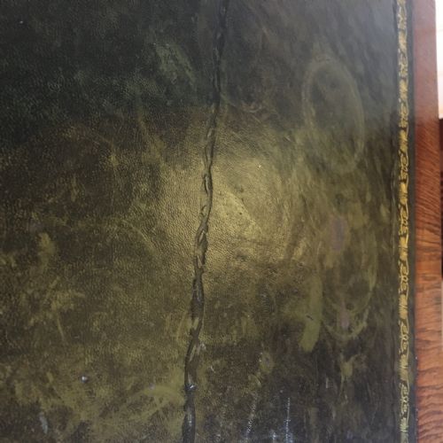 19TH CENTURY OAK PEDESTAL DESK - ADDITIONAL PHOTO 8