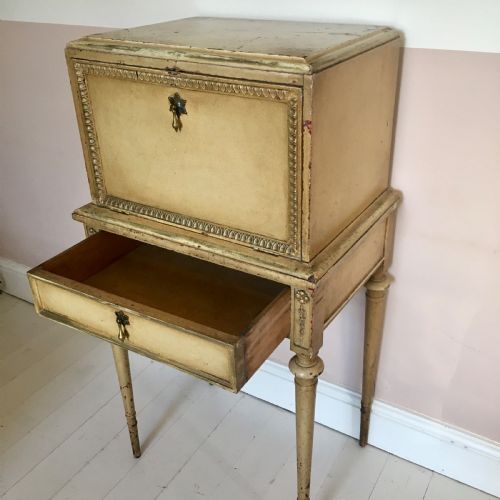 19TH CENTURY ESCRITOIRE CABINET ON LEGS - ADDITIONAL PHOTO 1