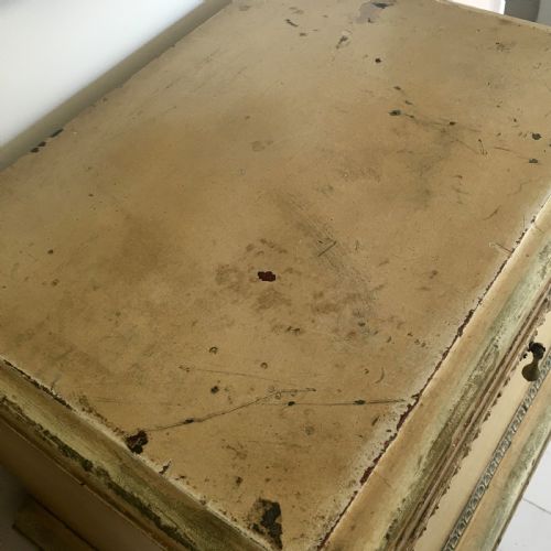 19TH CENTURY ESCRITOIRE CABINET ON LEGS - ADDITIONAL PHOTO 5