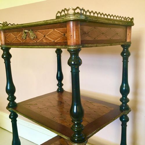 19TH CENTURY FRENCH ETAGERE WOTNOT - ADDITIONAL PHOTO 5