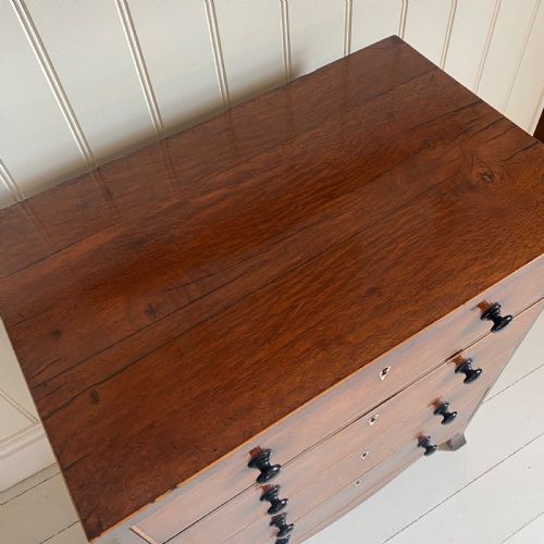 REGENCY PARTRIDGE WOOD CHEST OF DRAWERS - ADDITIONAL PHOTO 6