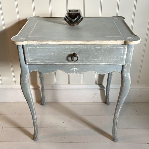 painted swedish style table - CATEGORY: ANTIQUE TABLES - DATED 19TH CENTURY