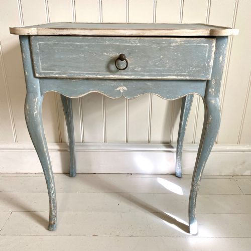 PAINTED SWEDISH STYLE TABLE - ADDITIONAL PHOTO 4