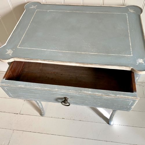 PAINTED SWEDISH STYLE TABLE - ADDITIONAL PHOTO 5