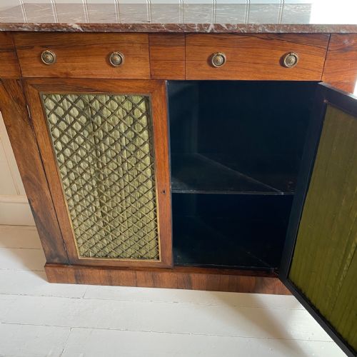 19TH CENTURY ROSEWOOD CHIFFONIER SIDEBOARD - ADDITIONAL PHOTO 1