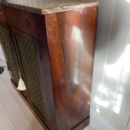 19TH CENTURY ROSEWOOD CHIFFONIER SIDEBOARD - ADDITIONAL PHOTO 3
