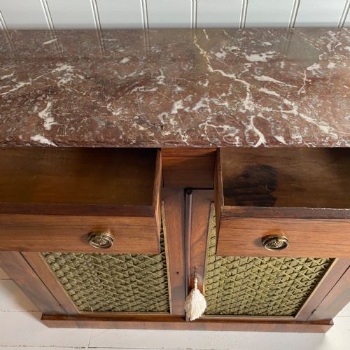 19TH CENTURY ROSEWOOD CHIFFONIER SIDEBOARD - ADDITIONAL PHOTO 6