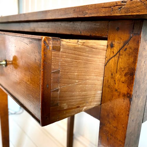 19TH CENTURY FRUITWOOD SIDE TABLE - ADDITIONAL PHOTO 5