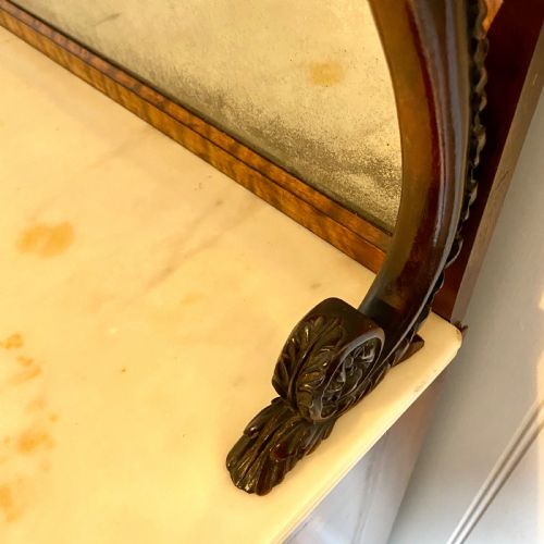 C19TH MAHOGANY CHIFFONIER - ADDITIONAL PHOTO 5