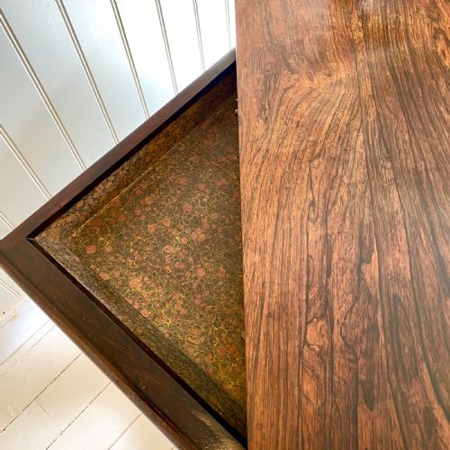 19TH CENTURY ROSEWOOD TEA TABLE - ADDITIONAL PHOTO 10