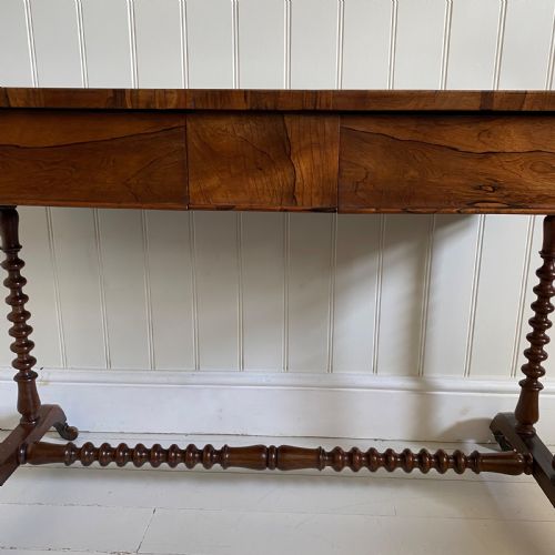 19TH CENTURY ROSEWOOD TABLE - ADDITIONAL PHOTO 5