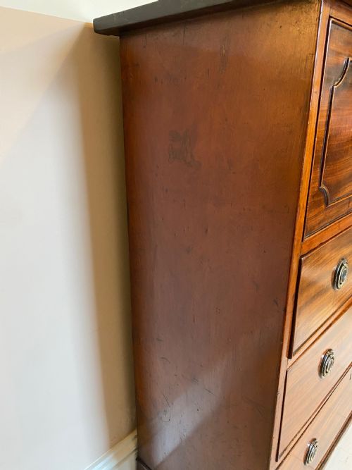 19TH CENTURY SECRETAIRE CHEST OF DRAWERS - ADDITIONAL PHOTO 11