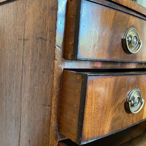 REGENCY MAHOGANY CHEST OF DRAWERS - ADDITIONAL PHOTO 7
