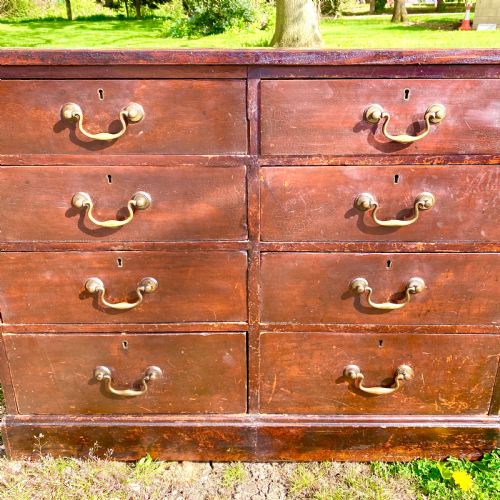 19TH CENTURY MAHOGANY CHEST OF DRAWERS - ADDITIONAL PHOTO 2