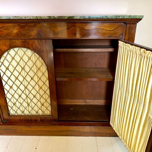 19TH CENTURY ROSEWOOD CHIFFONIER - ADDITIONAL PHOTO 9