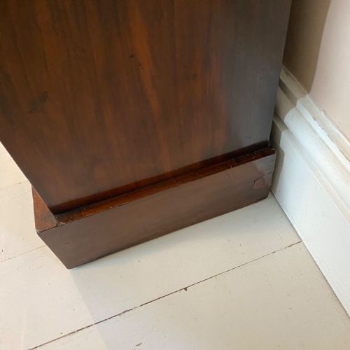 19TH CENTURY WALNUT GLAZED BOOKCASE - ADDITIONAL PHOTO 3
