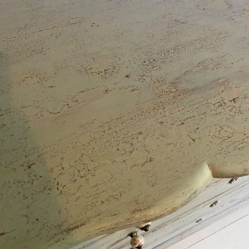 19TH CENTURY CONTINENTAL PAINTED CHEST OF DRAWERS - ADDITIONAL PHOTO 3