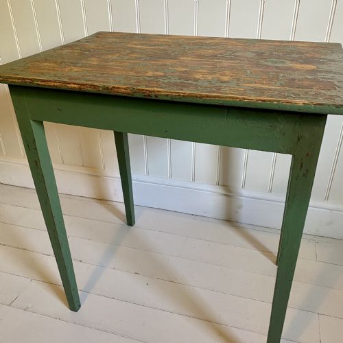 VICTORIAN PAINTED SIDE TABLE - ADDITIONAL PHOTO 5