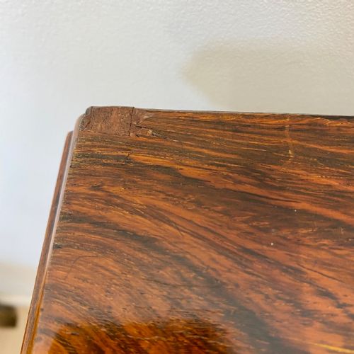 19TH CENTURY ROSEWOOD GLAZED BOOKCASE - ADDITIONAL PHOTO 6