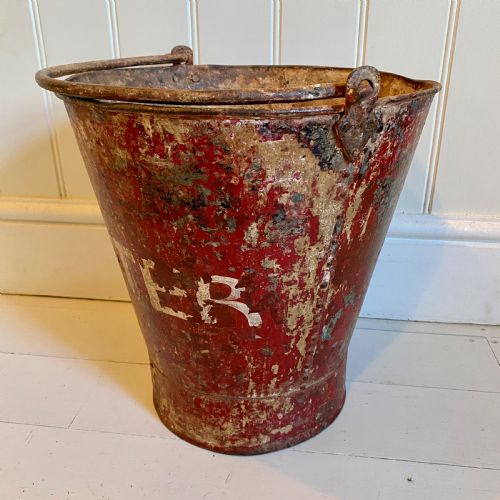 VINTAGE FIRE BUCKET - ADDITIONAL PHOTO 1