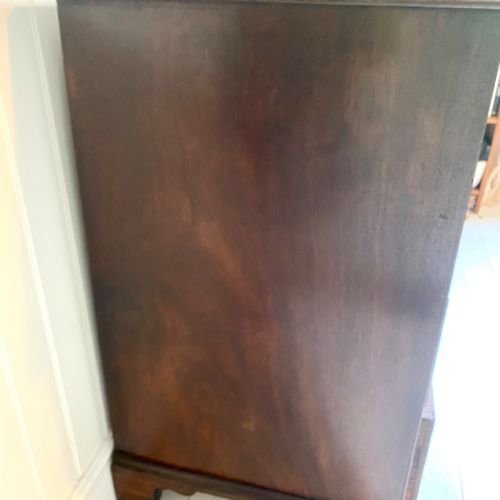 GEORGIAN MAHOGANY CHEST OF DRAWERS - ADDITIONAL PHOTO 8