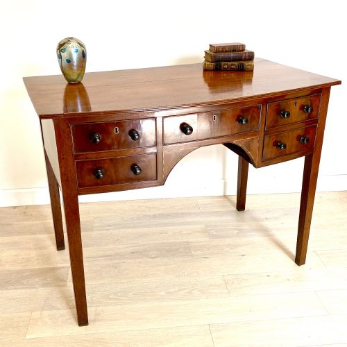 c19th mahogany sideboard writing table - CATEGORY: ANTIQUE SIDEBOARDS - DATED 19TH CENTURY