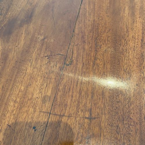 C19TH MAHOGANY SIDEBOARD WRITING TABLE - ADDITIONAL PHOTO 8