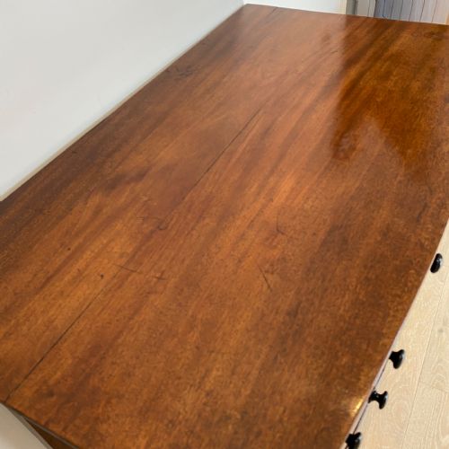 C19TH MAHOGANY SIDEBOARD WRITING TABLE - ADDITIONAL PHOTO 9