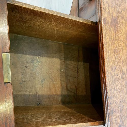 C19TH MAHOGANY SIDEBOARD WRITING TABLE - ADDITIONAL PHOTO 2