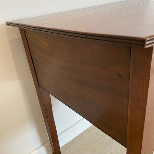 C19TH MAHOGANY SIDEBOARD WRITING TABLE - ADDITIONAL PHOTO 5