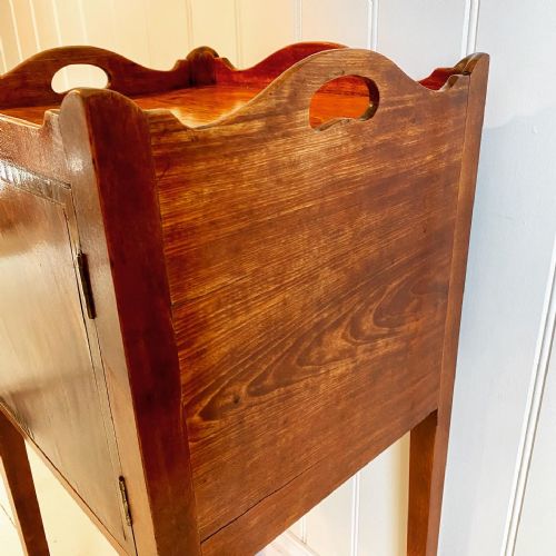GEORGE LL FRUITWOOD BEDSIDE CUPBOARD - ADDITIONAL PHOTO 2
