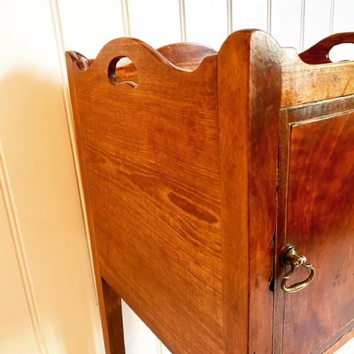 GEORGE LL FRUITWOOD BEDSIDE CUPBOARD - ADDITIONAL PHOTO 3