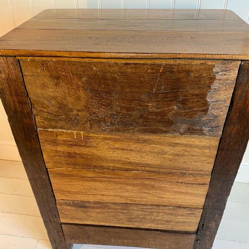 18TH CENTURY FRENCH OAK CUPBOARD - ADDITIONAL PHOTO 5