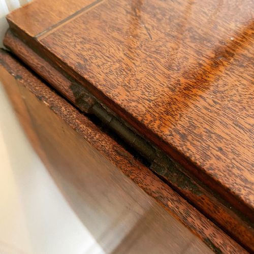 REGENCY MAHOGANY SOFA TABLE - ADDITIONAL PHOTO 3