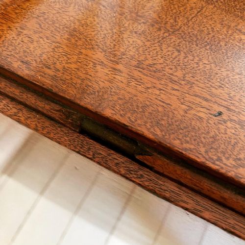 REGENCY MAHOGANY SOFA TABLE - ADDITIONAL PHOTO 5
