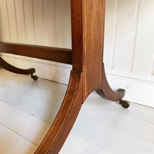 REGENCY MAHOGANY SOFA TABLE - ADDITIONAL PHOTO 9