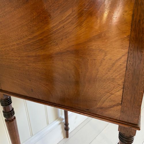 REGENCY 19TH CENTURY MAHOGANY BEDSIDE CUPBOARD - ADDITIONAL PHOTO 7